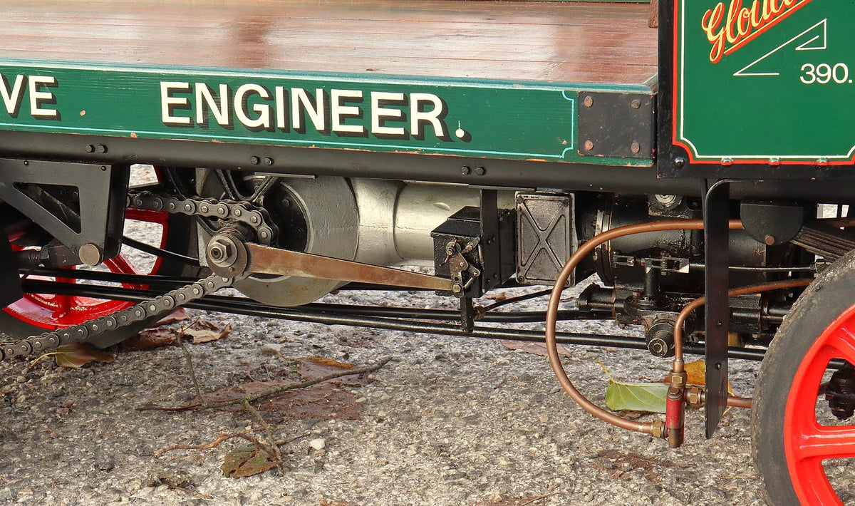3 inch scale Atkinson undertype steam wagon