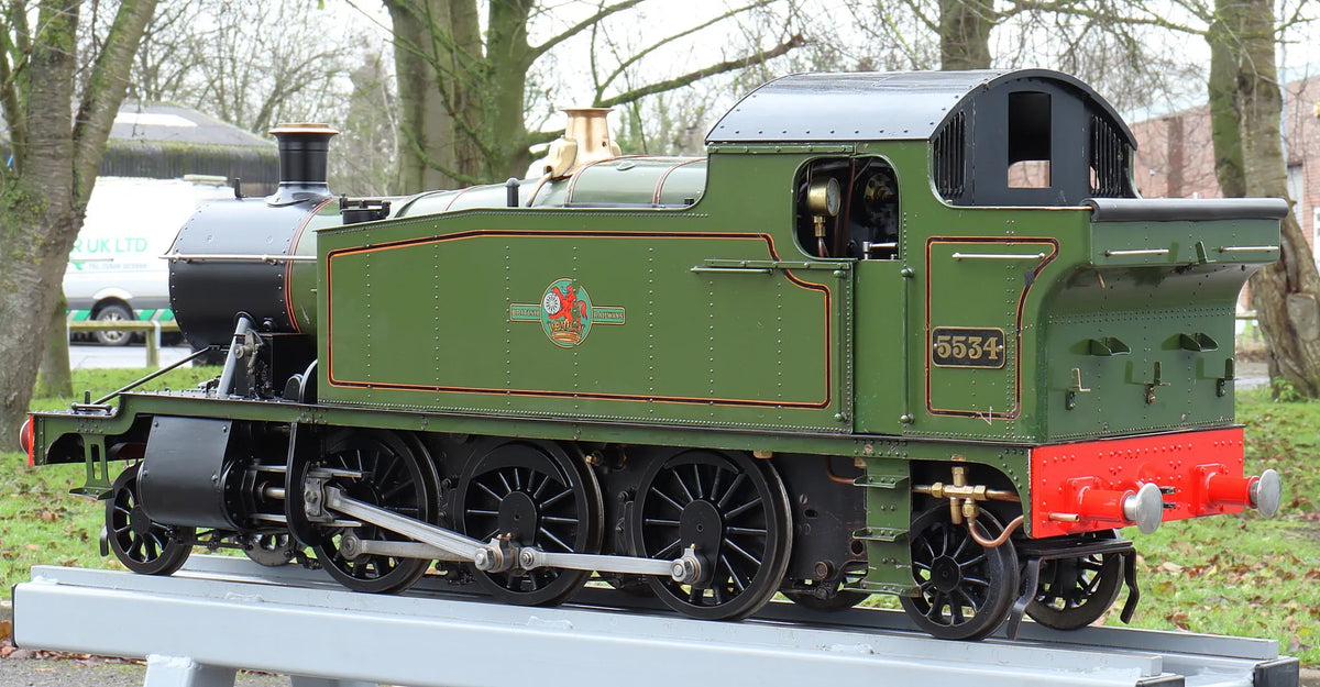 5 inch gauge GWR 55XX 2-6-2T
