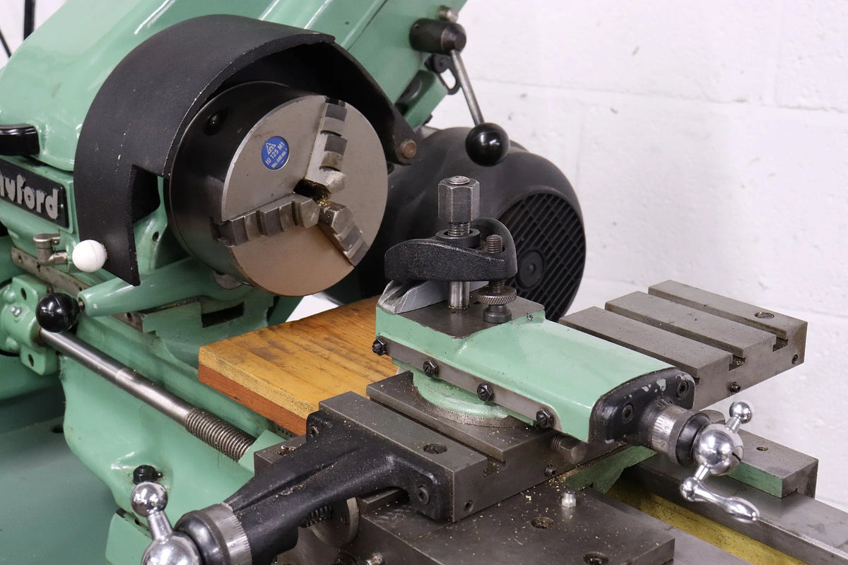 Myford Super 7 lathe with accessories