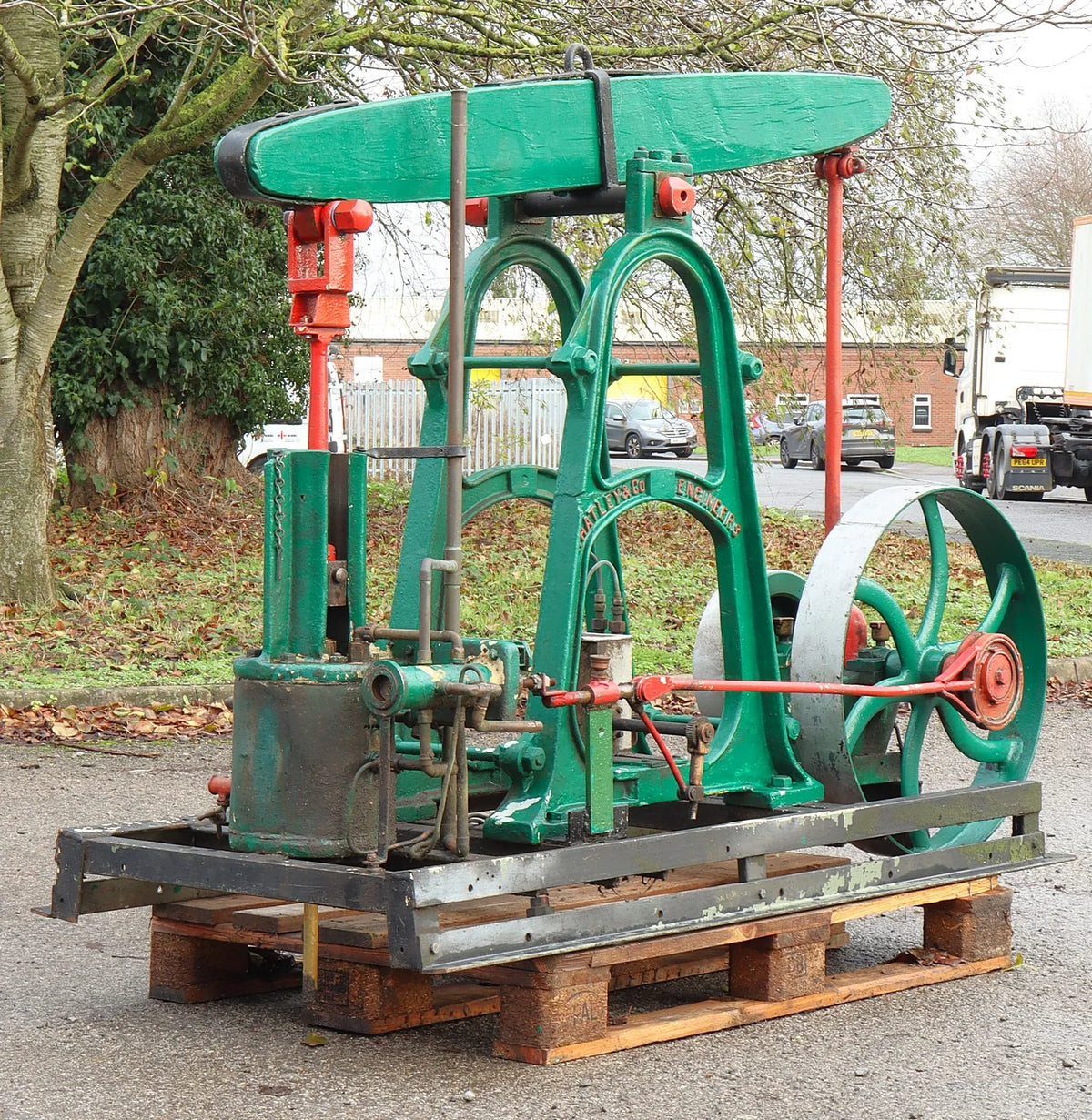 Large freelance beam engine