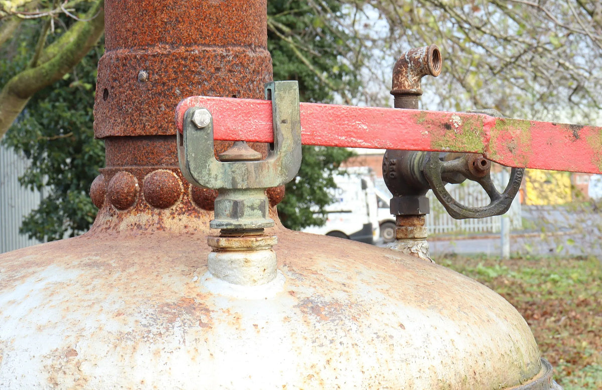 Vertical single flue boiler
