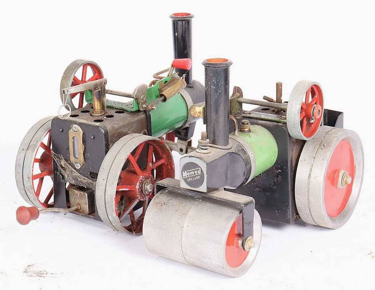 Mamod steam roller + traction engine