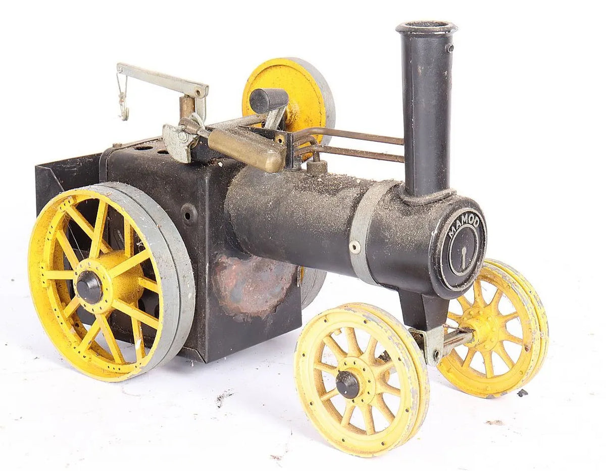 2 x Mamod traction engines + steam roller