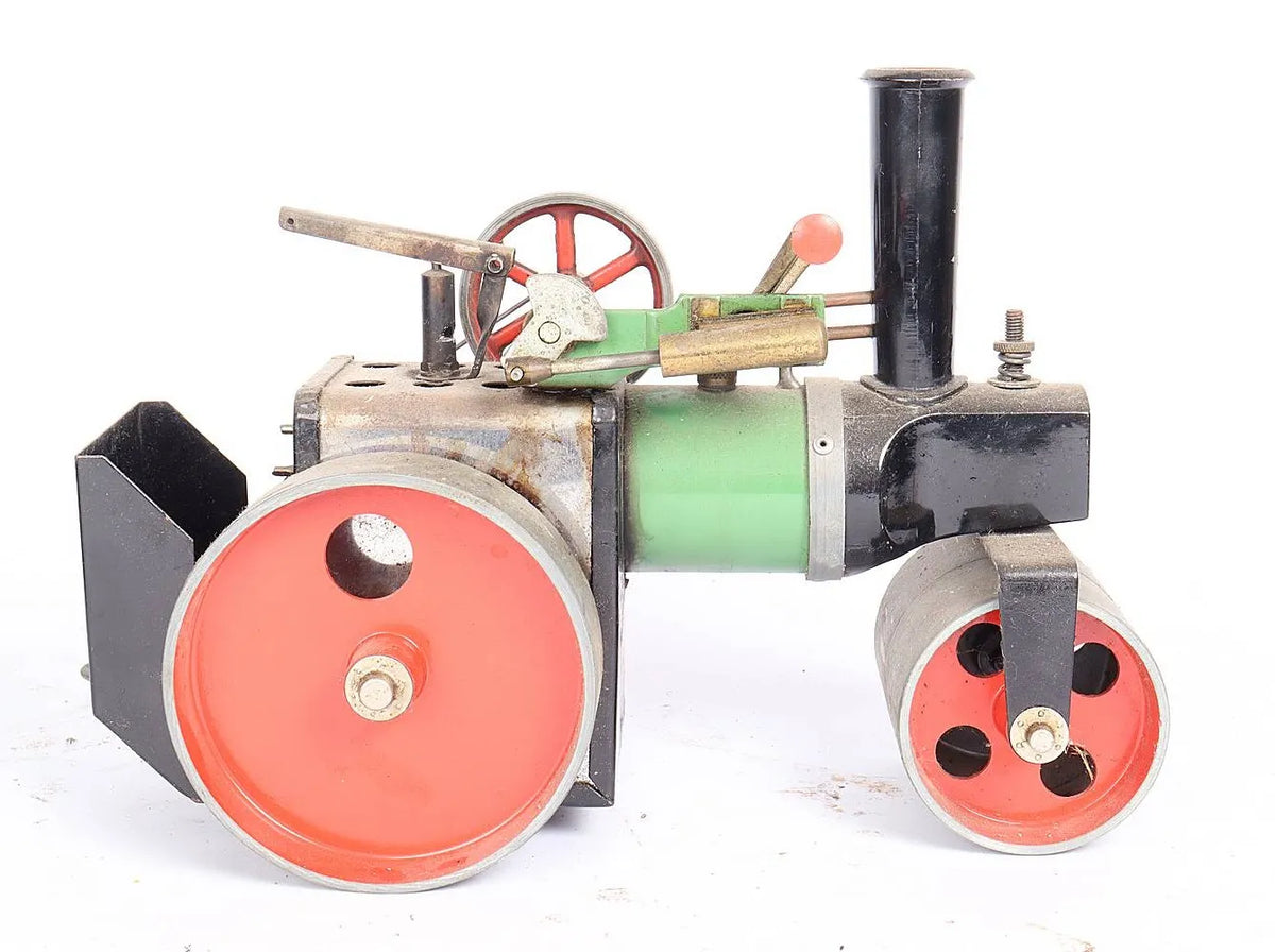 2 x Mamod traction engines + steam roller