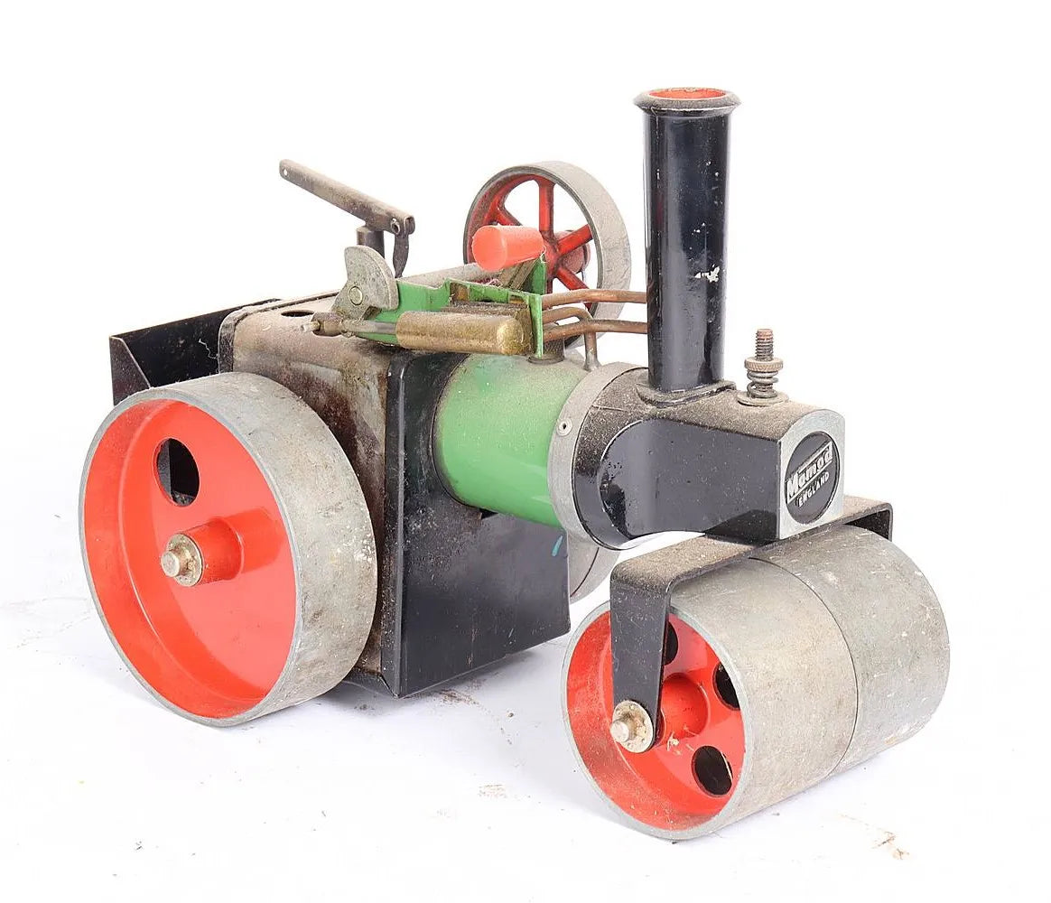 2 x Mamod traction engines + steam roller