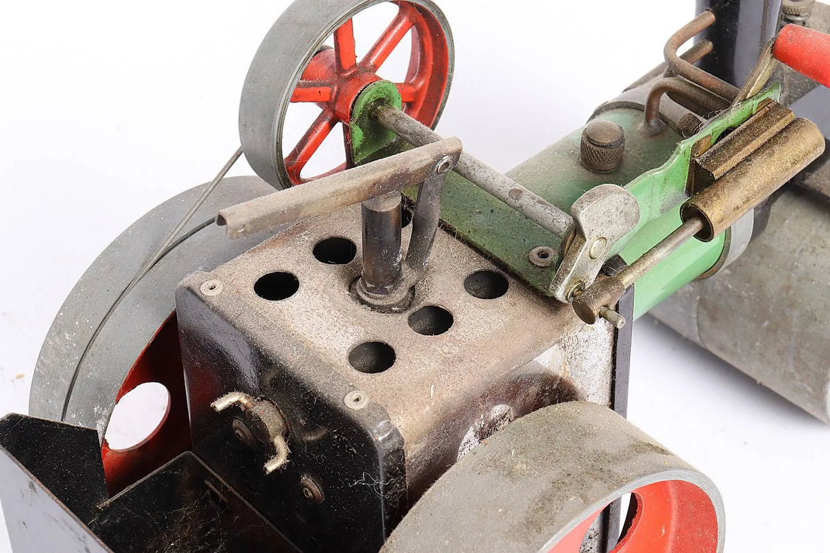 2 x Mamod traction engines + steam roller