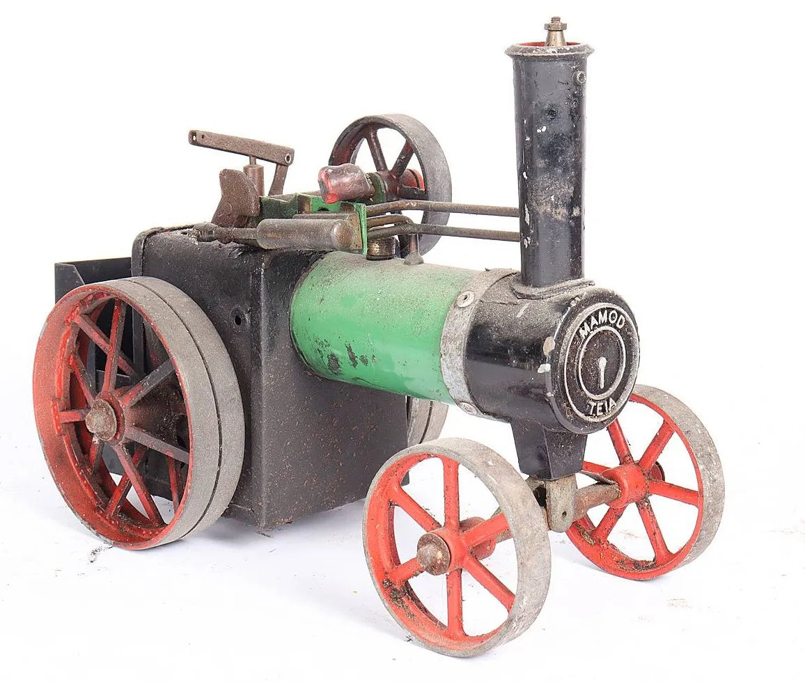 2 x Mamod traction engines + steam roller