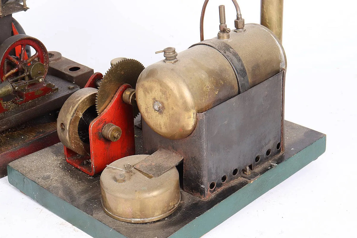 Two vintage steam plants