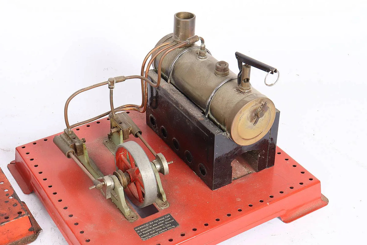 4 x Mamod/Meccano stationary engines