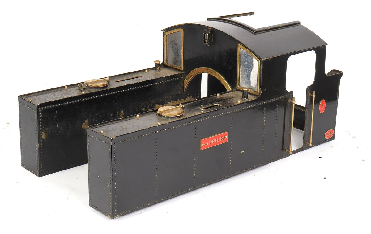 5 inch gauge part-built "Simplex" 0-6-0T