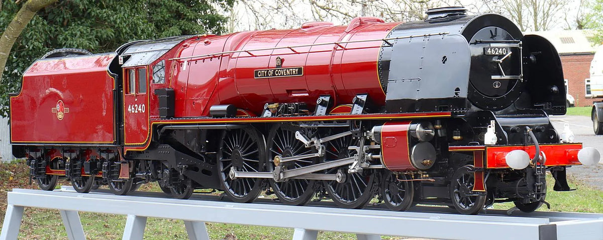 7 1/4 inch gauge LMS Coronation No.46240 "City of Coventry"