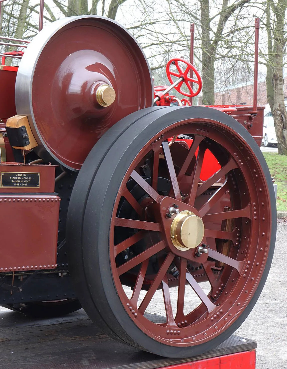 3 inch scale Fowler DCC road locomotive "King Carnival II"