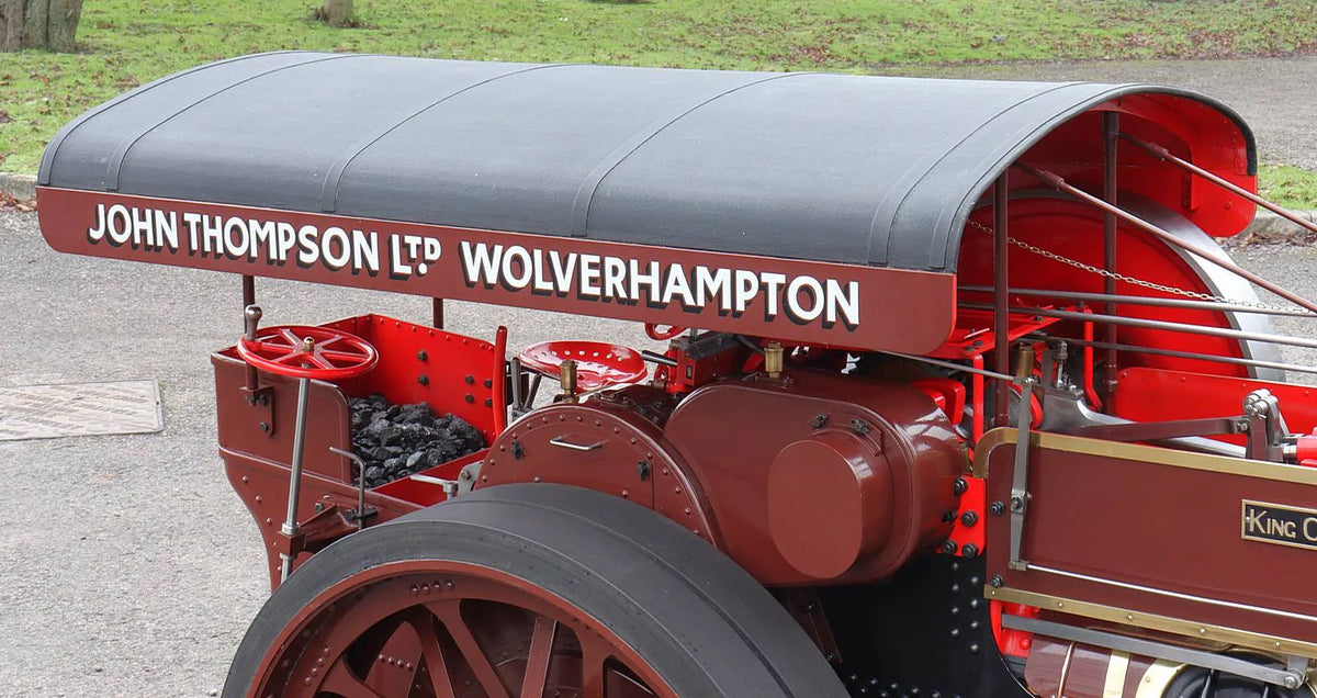 3 inch scale Fowler DCC road locomotive "King Carnival II"