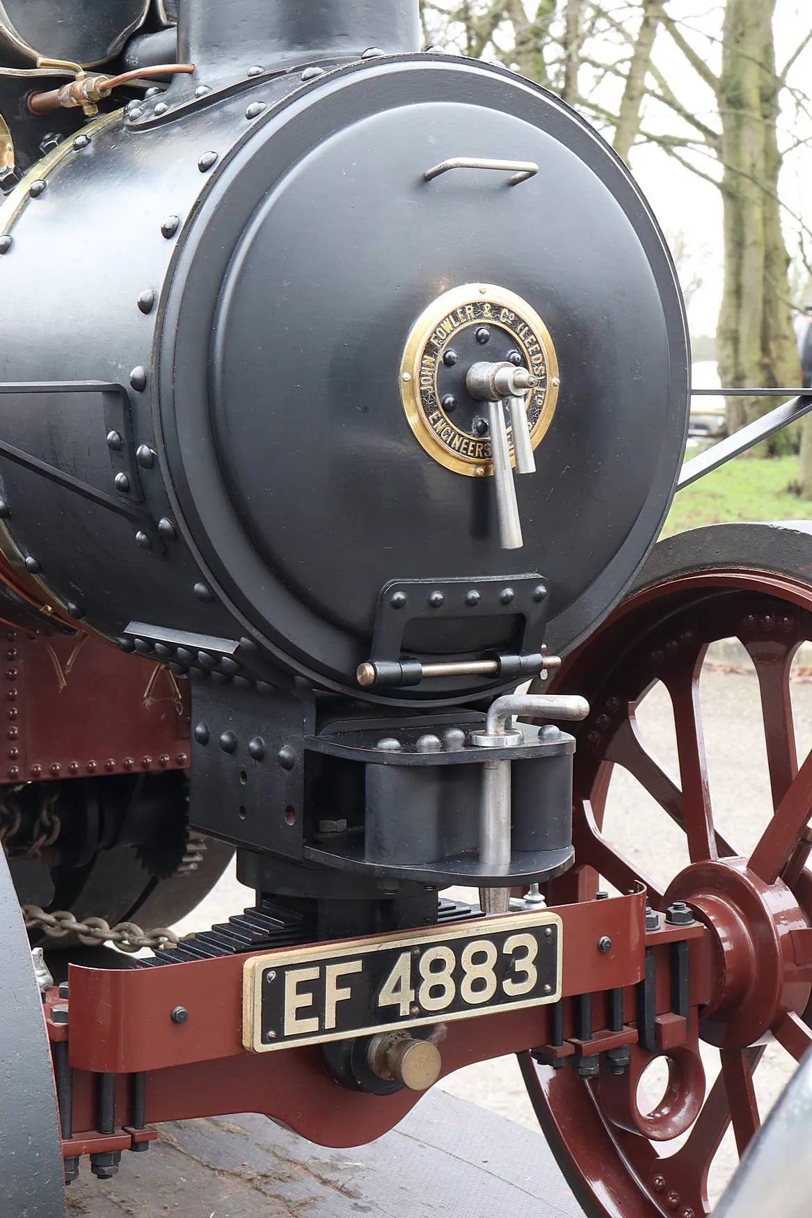 3 inch scale Fowler DCC road locomotive "King Carnival II"