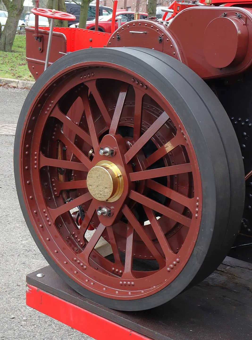3 inch scale Fowler DCC road locomotive "King Carnival II"