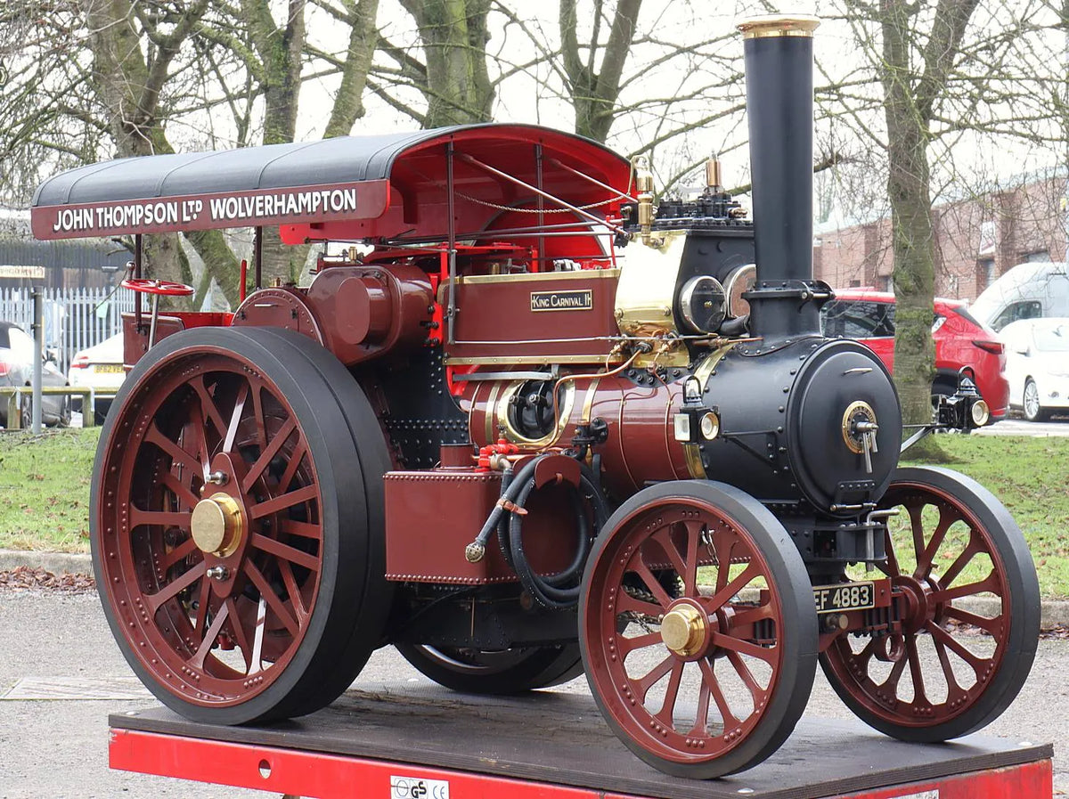3 inch scale Fowler DCC road locomotive "King Carnival II"
