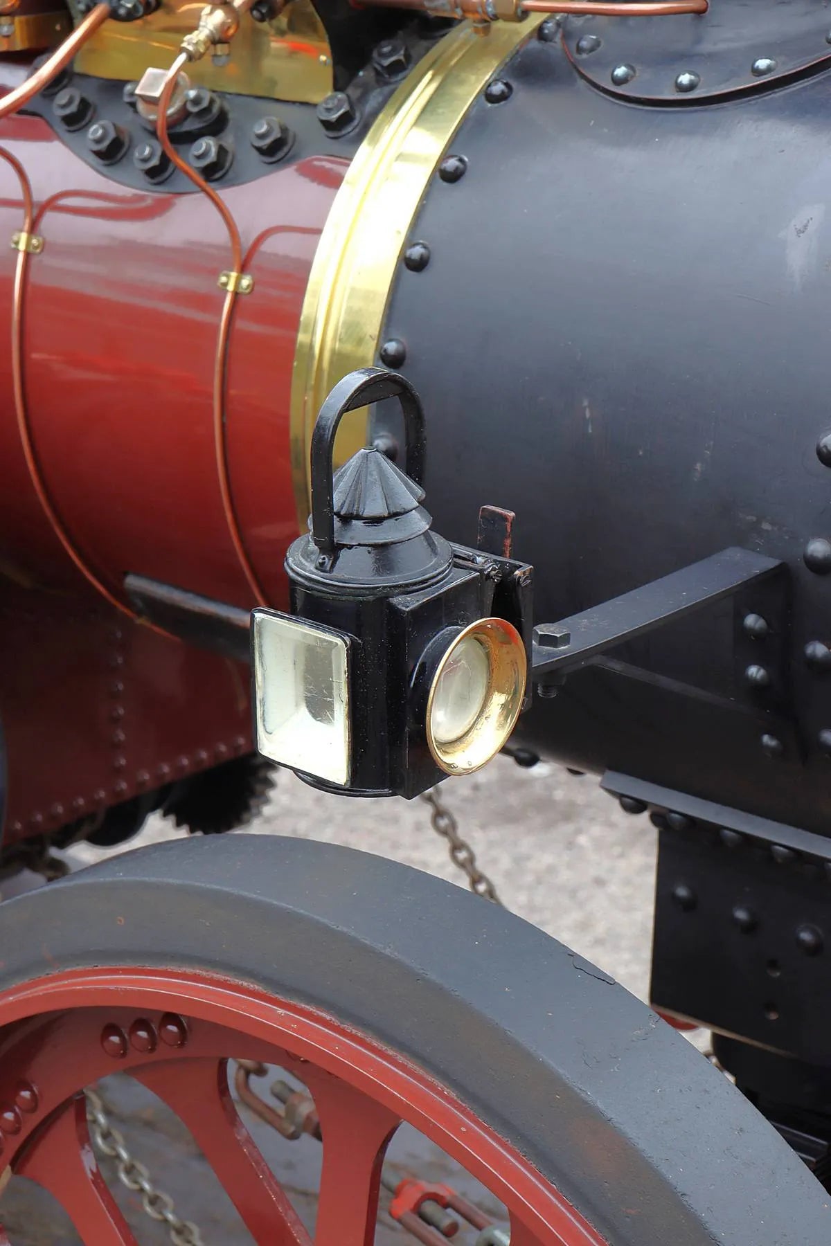 3 inch scale Fowler DCC road locomotive "King Carnival II"