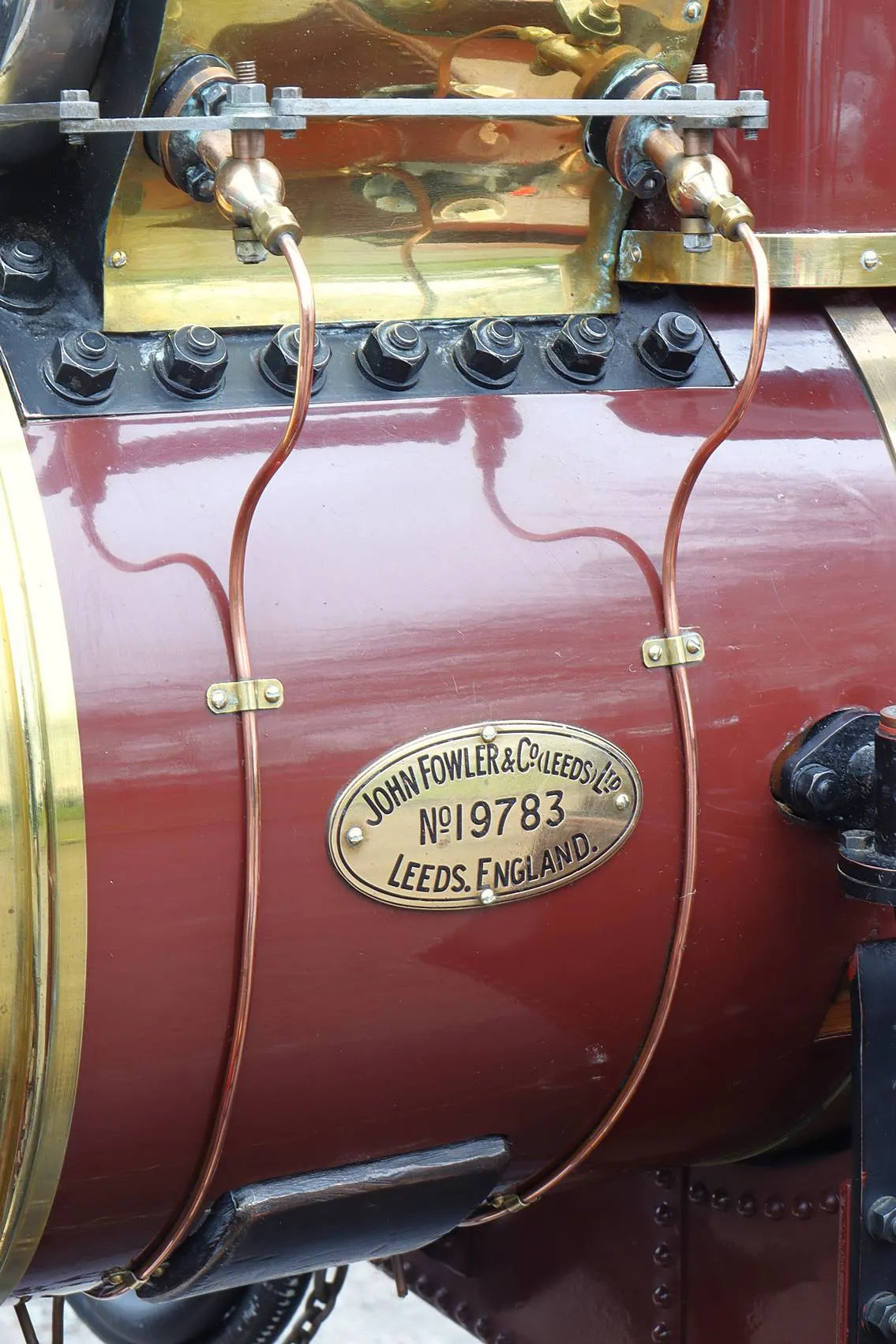 3 inch scale Fowler DCC road locomotive "King Carnival II"