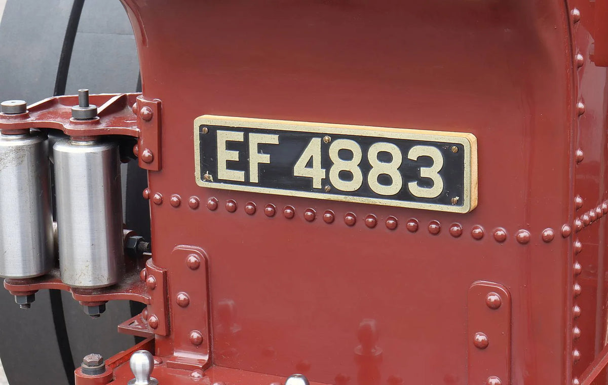 3 inch scale Fowler DCC road locomotive "King Carnival II"