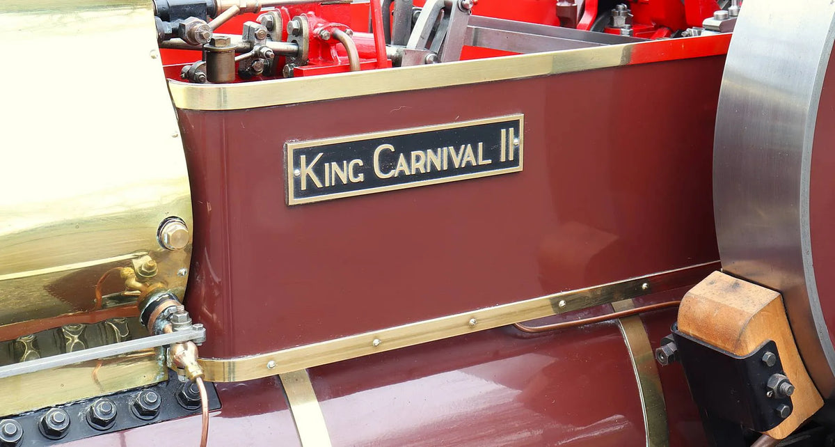 3 inch scale Fowler DCC road locomotive "King Carnival II"