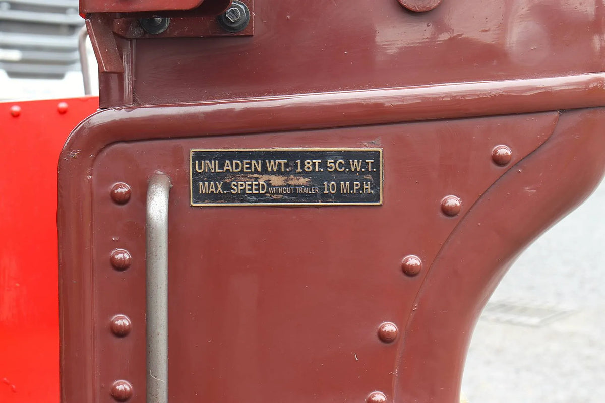 3 inch scale Fowler DCC road locomotive "King Carnival II"