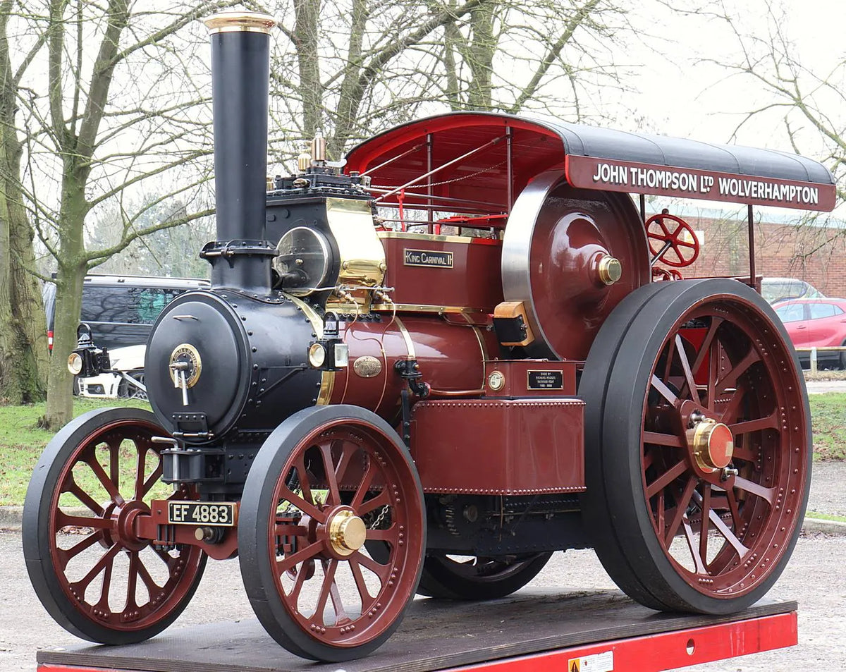 3 inch scale Fowler DCC road locomotive "King Carnival II"
