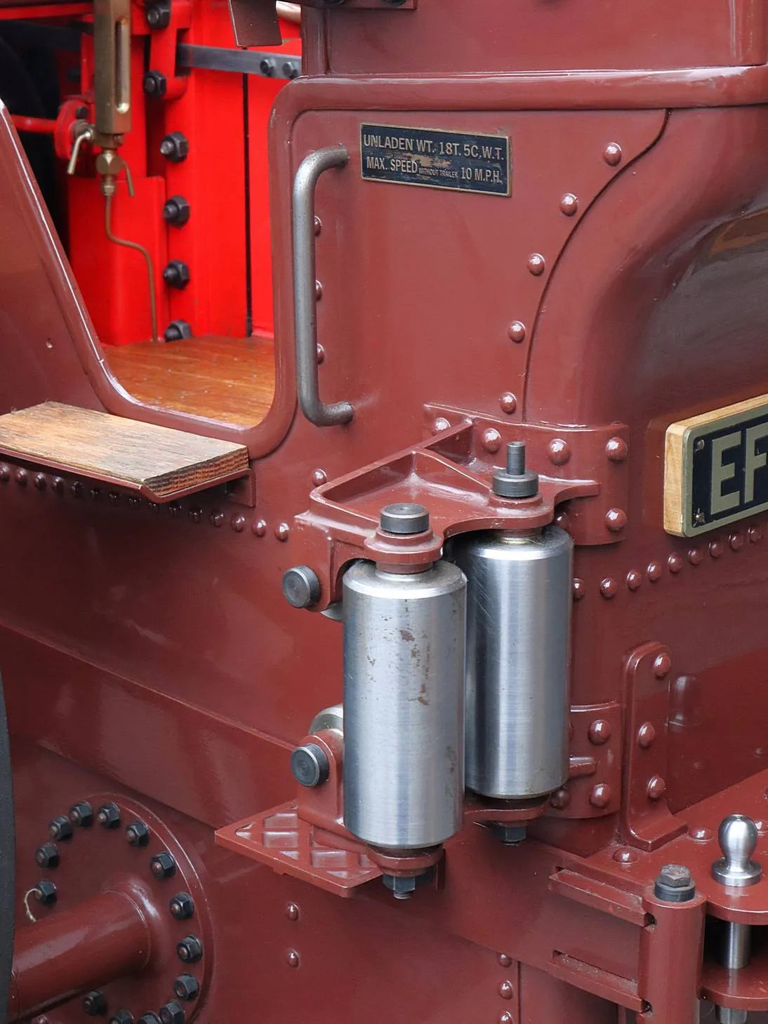 3 inch scale Fowler DCC road locomotive "King Carnival II"
