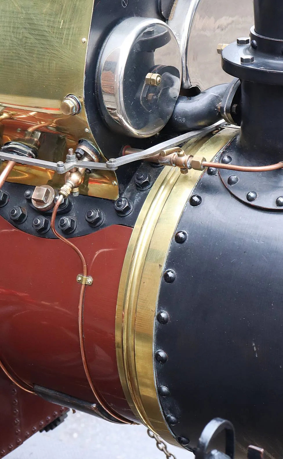 3 inch scale Fowler DCC road locomotive "King Carnival II"