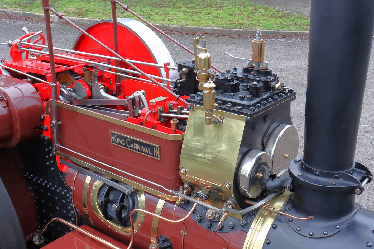 3 inch scale Fowler DCC road locomotive "King Carnival II"
