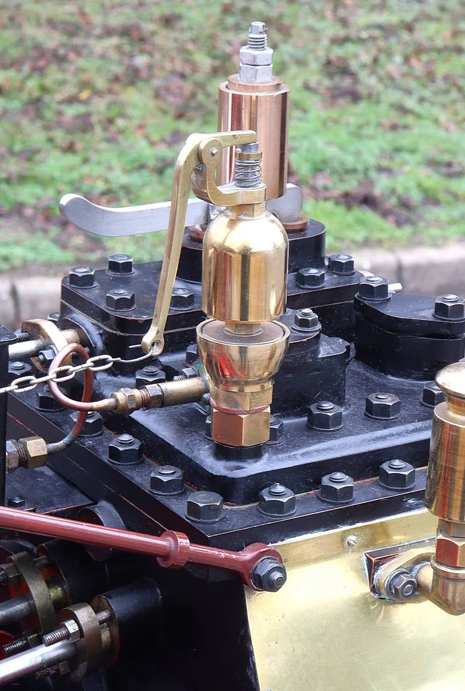 3 inch scale Fowler DCC road locomotive "King Carnival II"