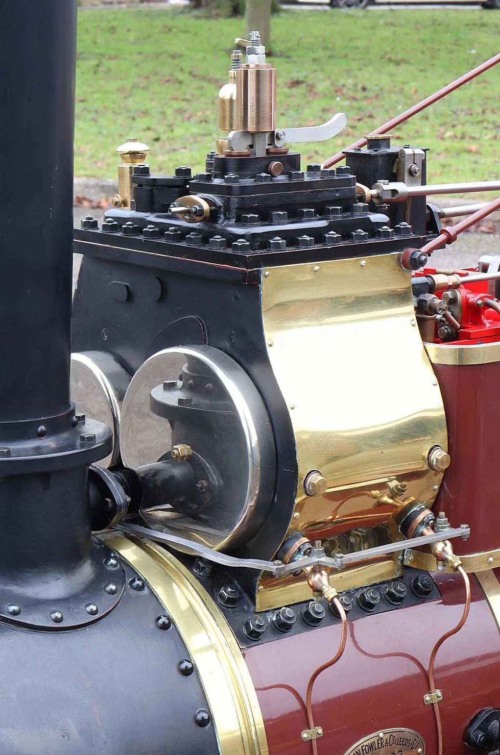 3 inch scale Fowler DCC road locomotive "King Carnival II"