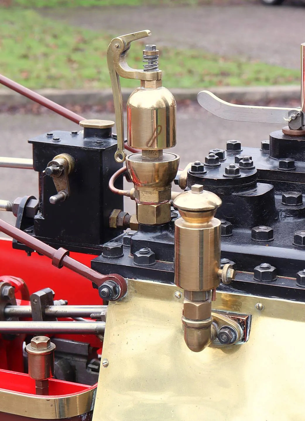 3 inch scale Fowler DCC road locomotive "King Carnival II"