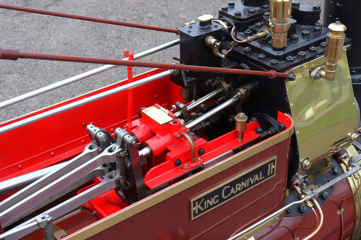 3 inch scale Fowler DCC road locomotive "King Carnival II"