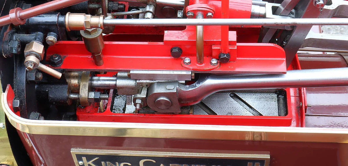 3 inch scale Fowler DCC road locomotive "King Carnival II"