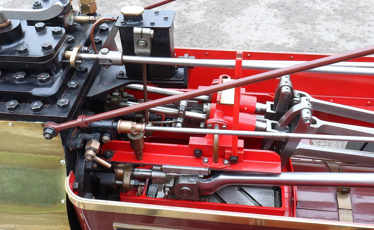 3 inch scale Fowler DCC road locomotive "King Carnival II"
