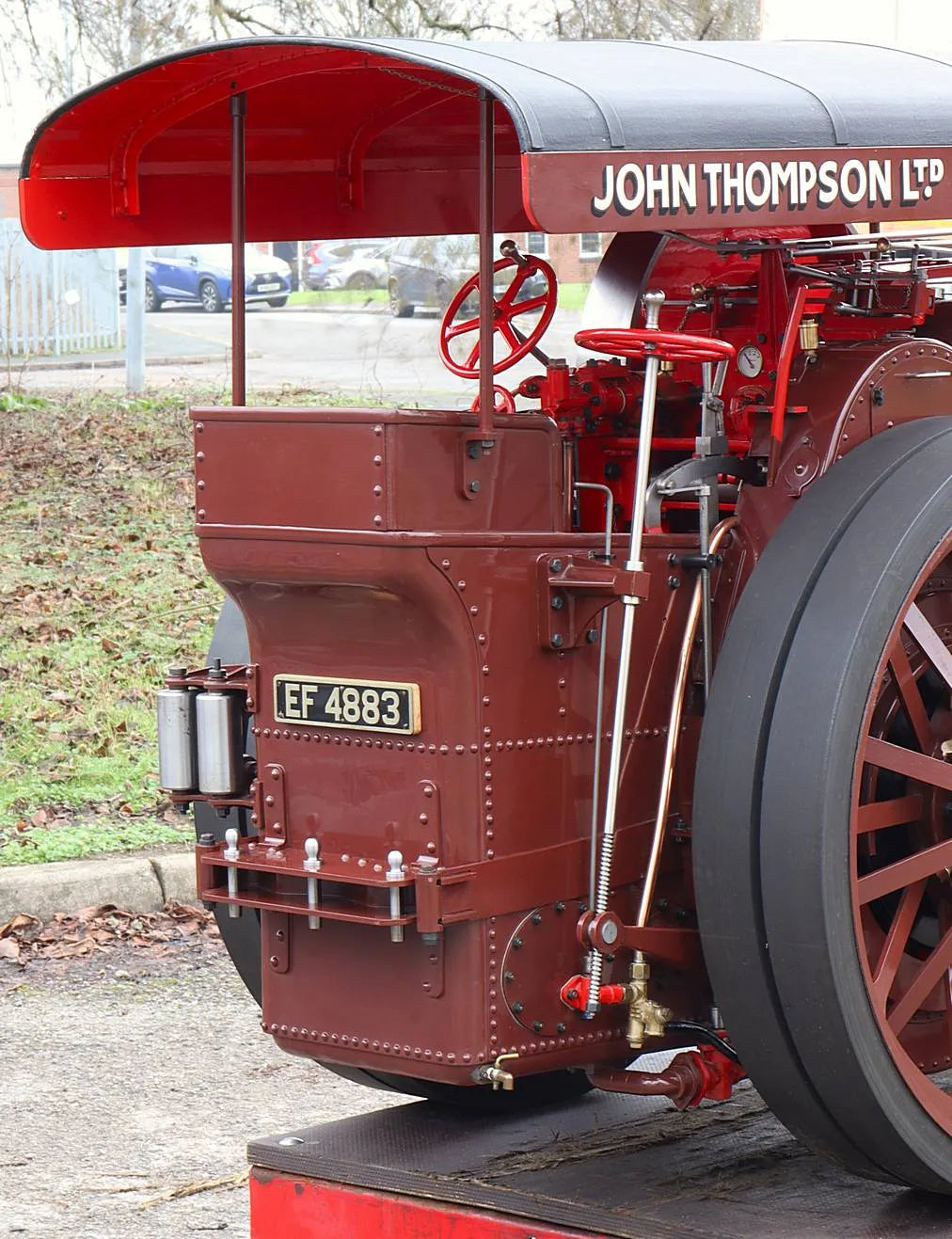 3 inch scale Fowler DCC road locomotive "King Carnival II"