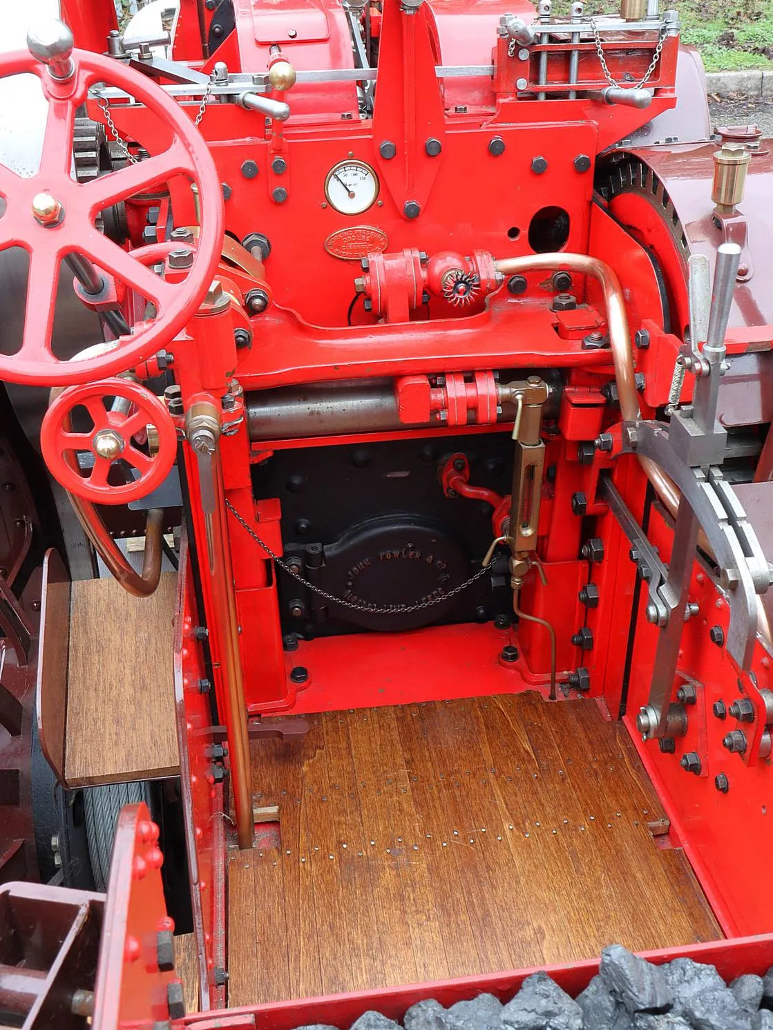 3 inch scale Fowler DCC road locomotive "King Carnival II"