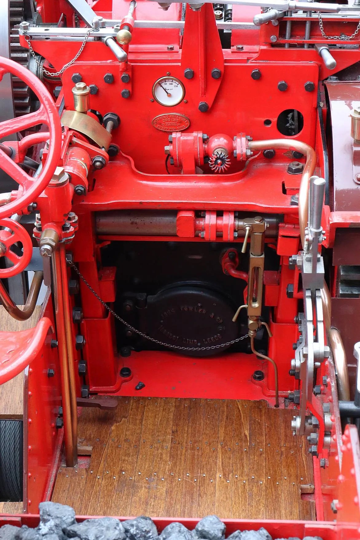 3 inch scale Fowler DCC road locomotive "King Carnival II"