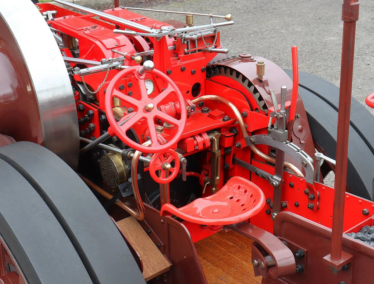 3 inch scale Fowler DCC road locomotive "King Carnival II"