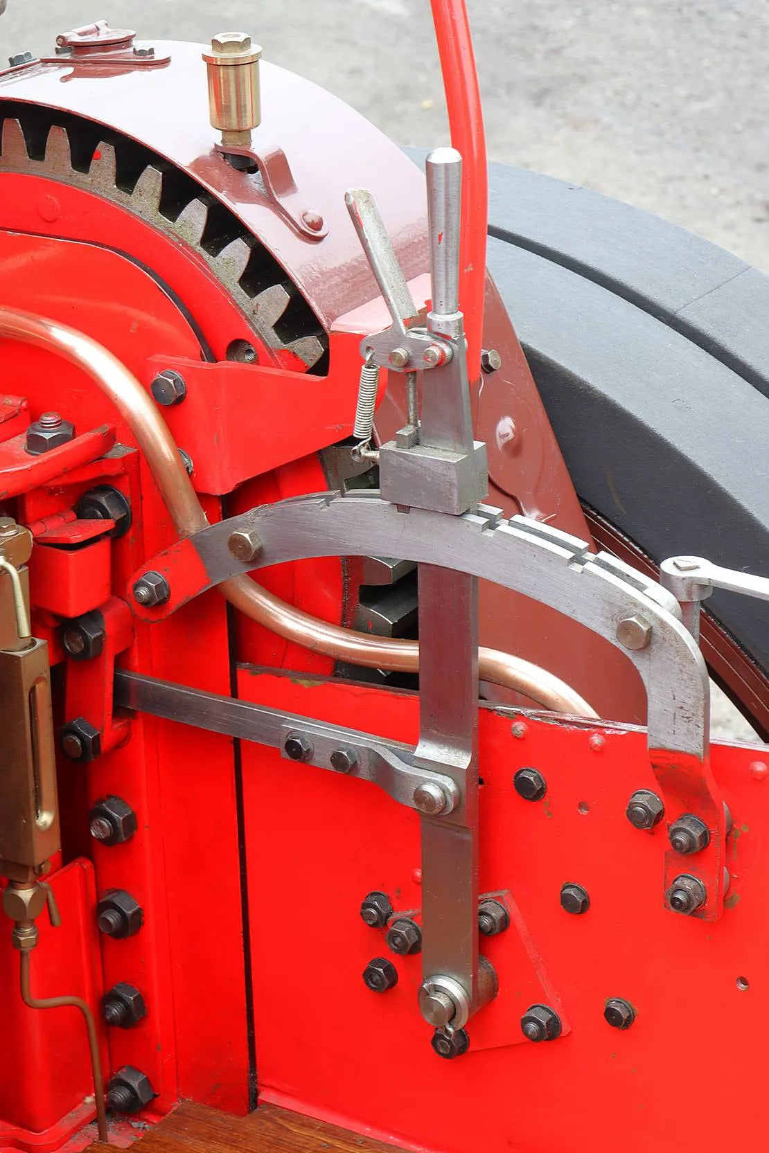 3 inch scale Fowler DCC road locomotive "King Carnival II"