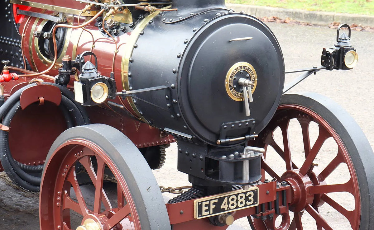 3 inch scale Fowler DCC road locomotive "King Carnival II"