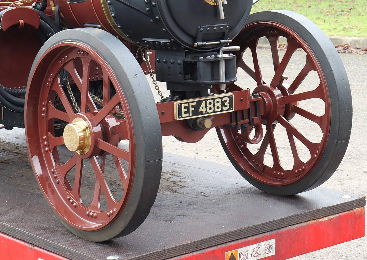 3 inch scale Fowler DCC road locomotive "King Carnival II"