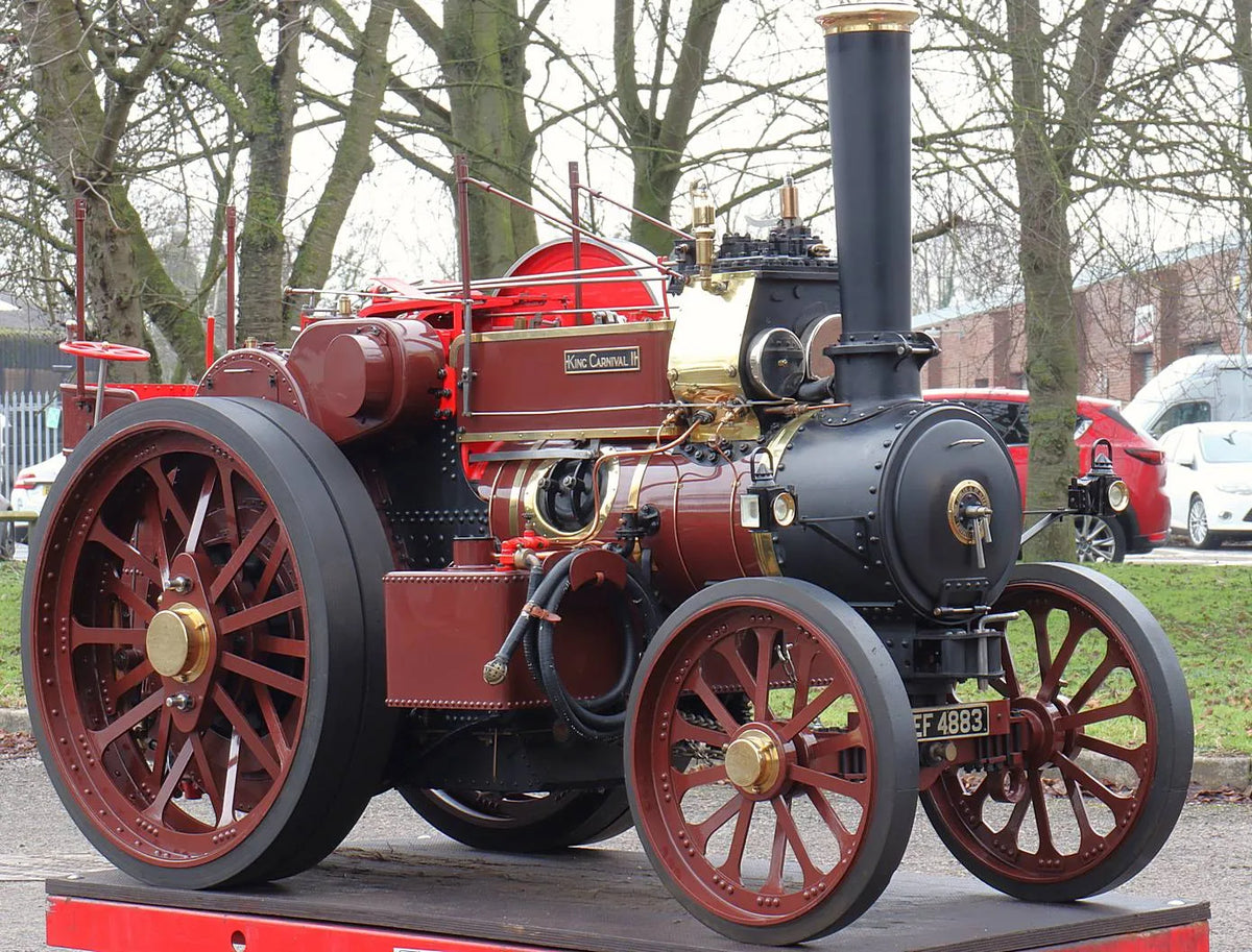 3 inch scale Fowler DCC road locomotive "King Carnival II"