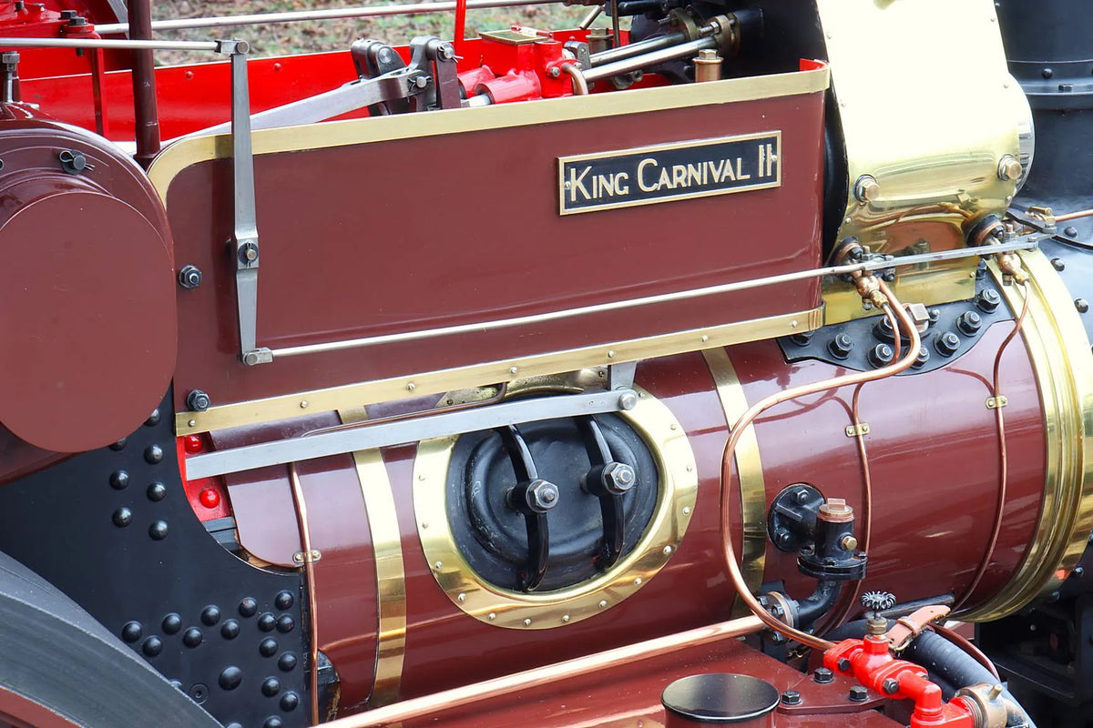 3 inch scale Fowler DCC road locomotive "King Carnival II"