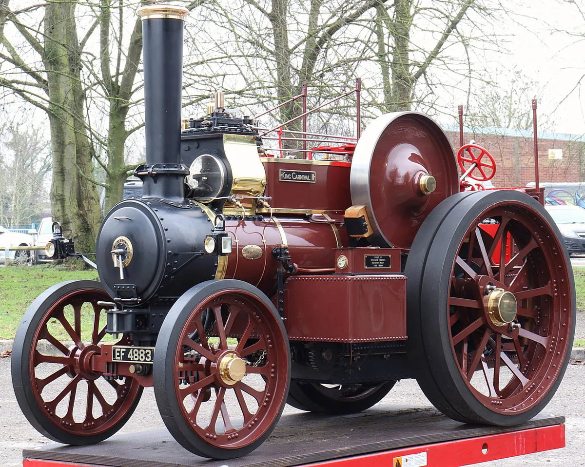 3 inch scale Fowler DCC road locomotive "King Carnival II"