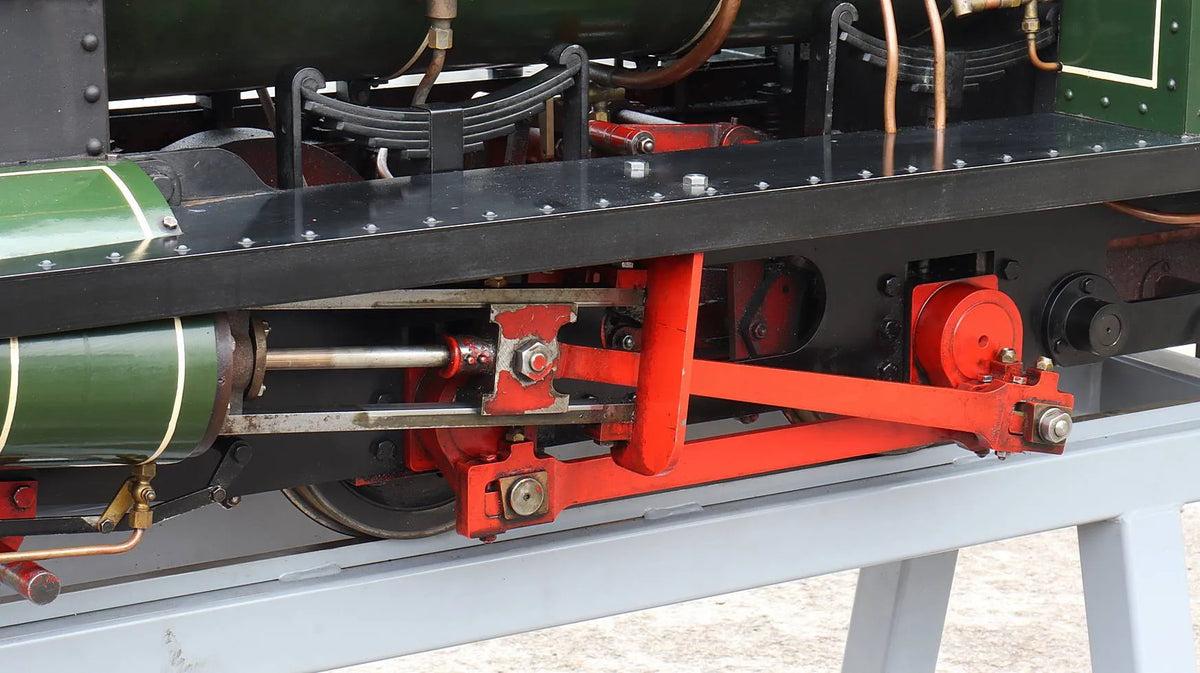 7 1/4 inch gauge Quarry Hunslet with tender