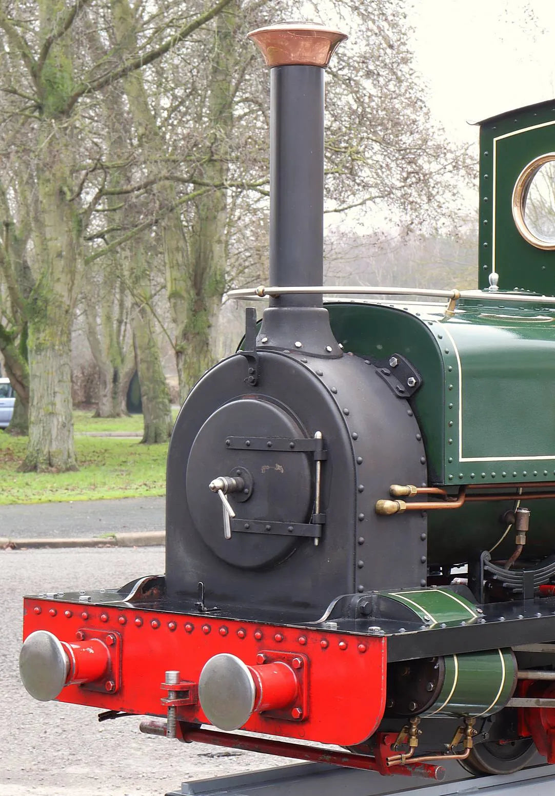 7 1/4 inch gauge Quarry Hunslet with tender