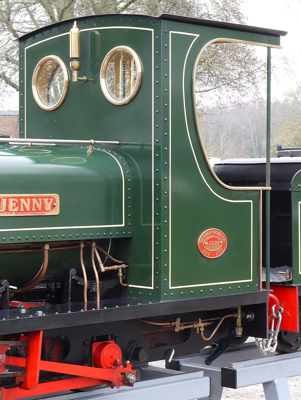 7 1/4 inch gauge Quarry Hunslet with tender