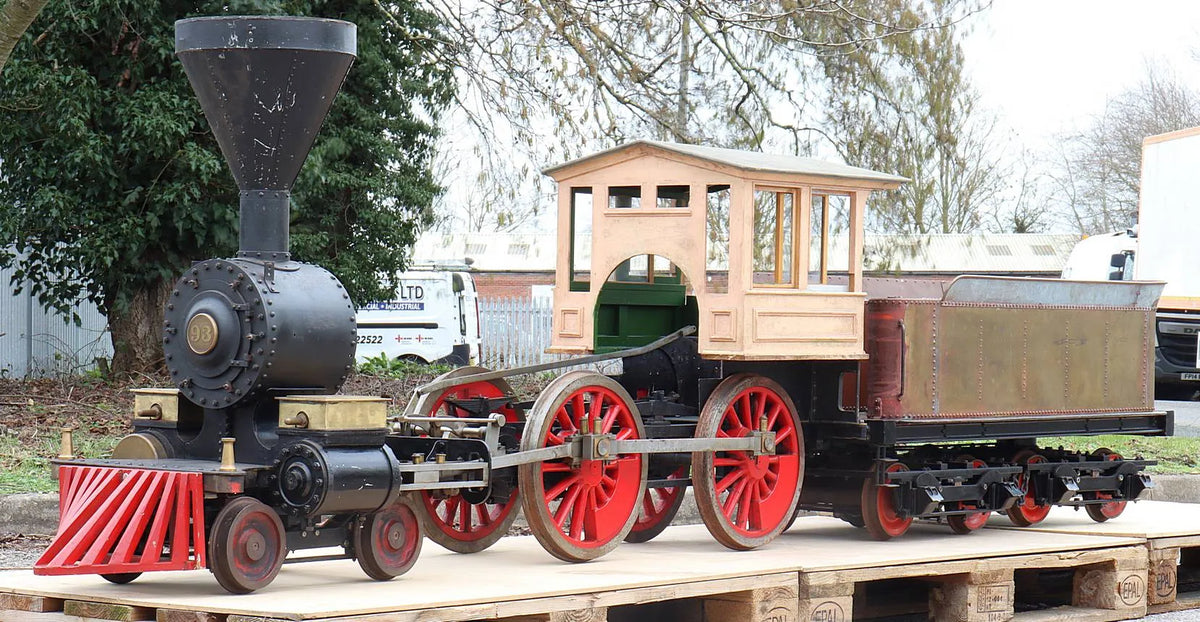 10 1/4 inch gauge American 4-4-0