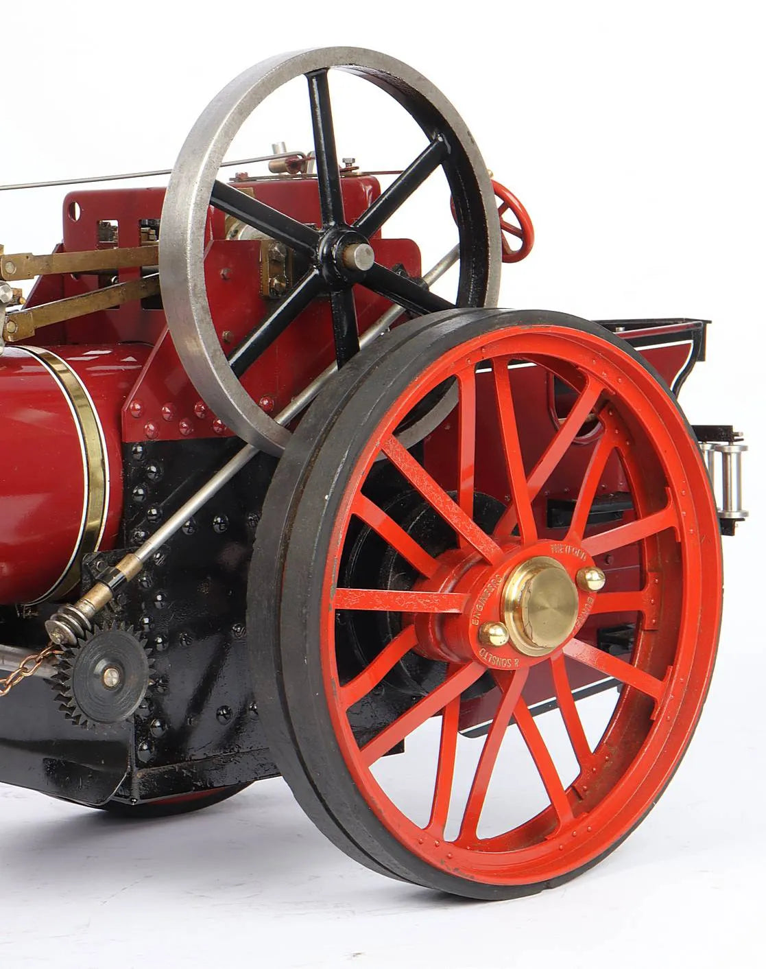 1 inch scale Maxitrak Burrell agricultural engine